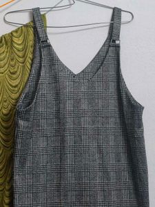 Checkered Slip Dress
