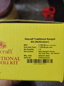 Diacraft Traditional Rangoli Kit