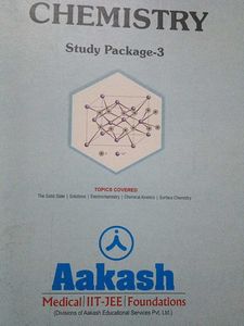 Aakash Chemistry Study Packages