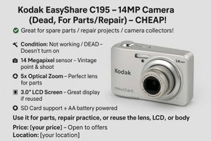 Kodak EasyShare C195 | 35mm | (Dead)