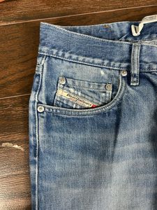 Diesel Distressed Blue Denim Jeans