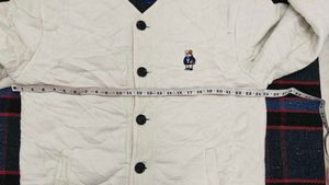 Cream Quilted Jacket