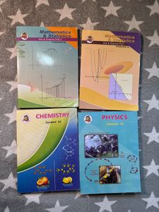 Std XII Textbooks - Maths, Physics, Chemistry
