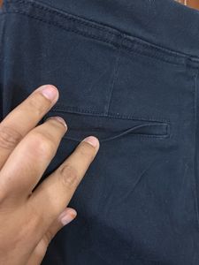 Navy Blue Cargo Pants