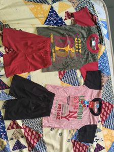 Kids T-shirt and Shorts Set