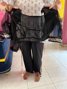 Beautiful Black designer Saree