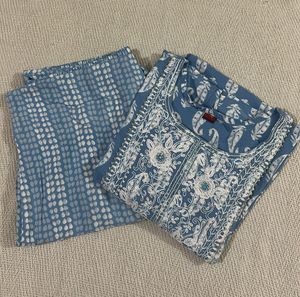 Blue Kurta