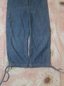 Denim Capri