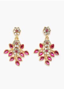 Rose Gold Floral Jewelry Set