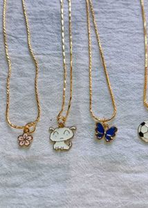 2-Cute Charm Necklaces