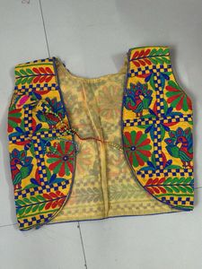 Yellow Embroidered Lehenga Choli Set
