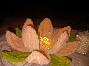 Handmade Lotus lamp 🪷 ✨️