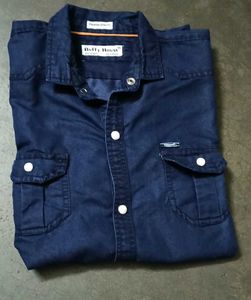 Boys Blue Denim Shirt