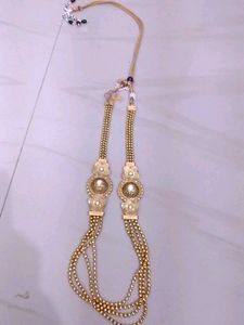 Vintage Gold Beaded Belt