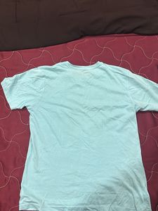Light Blue Graphic T-Shirt