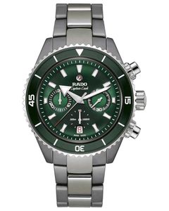 Rado Captain Cook Chronograph - Green DIAL