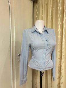 Light Blue Button-Up Shirt