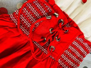 Women's Red Dress