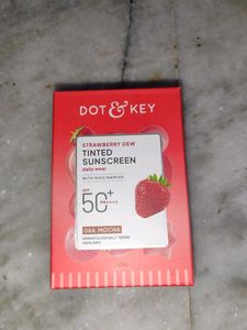 Dot and key tinted sunscreen