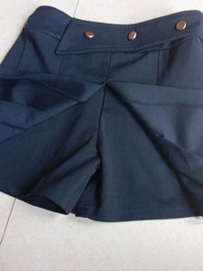 Stylish Dark Blue Skirt