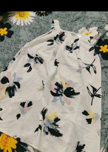 Floral Halter Neck Top