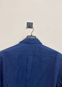 Massimo Dutti Blue Slim Fit Shirt