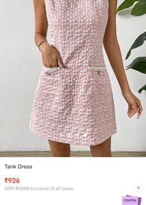 Savana Pink Tank Dress