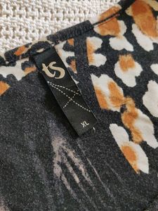 Leopard Print Tunic Top