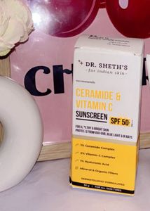 Dr. Sheth's Ceramide &amp; Vitamin C Sunscreen SPF 50