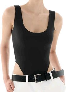 Sleek Black Bodysuit