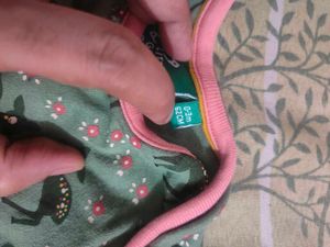 Baby  Deer Print Romper