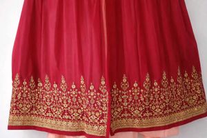 ₹899 Only🔥 Rani Pink Anarkali Kurta Set+Dupatta