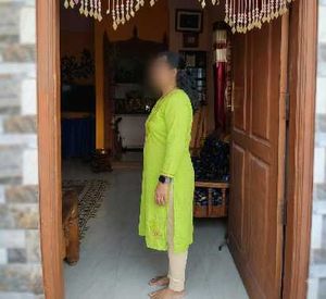 Vibrant Lime Green Kurta