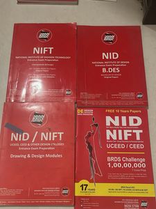NIFT & NID Entrance Exam Prep Books