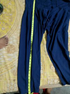Elegant Navy Blue Palazzos3 set