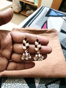 Set of 4 Pairs Trendy Earrings