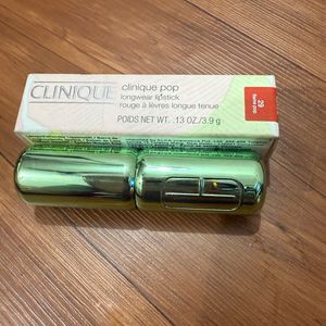 Clinique  shine  Lipstick - flame pop