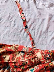 Boho Floral Print Summer Dress