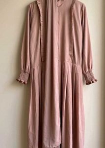 Elegant Abaya with Scarf