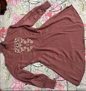 Chic Embroidered Mini Dress
