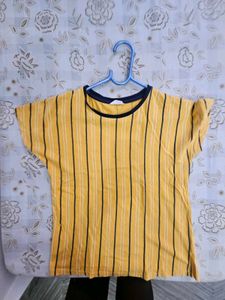 Striped Yellow T-Shirt
