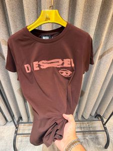 Diesel Men's Brown Graphic T-Shirt