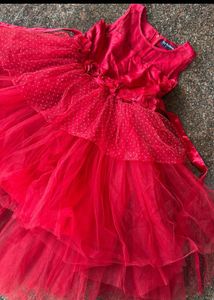 Red Tulle Dress