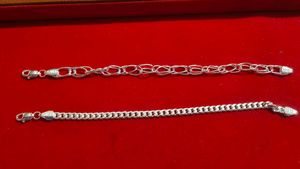 Elegant Silver Chain Bracelet