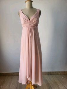 Elegant chiffon gown