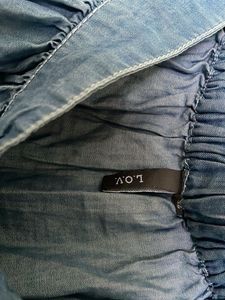 Denim Tired Skirt