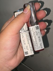 loreal lip tint and gloss combo