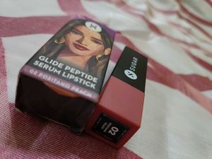 SUGAR Glide Peptide Serum Lipstick - Positano Peac