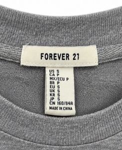 Forever 21 "SUNDAYS 07" Sweatshirt