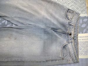 Light Wash Wide Leg Jeans